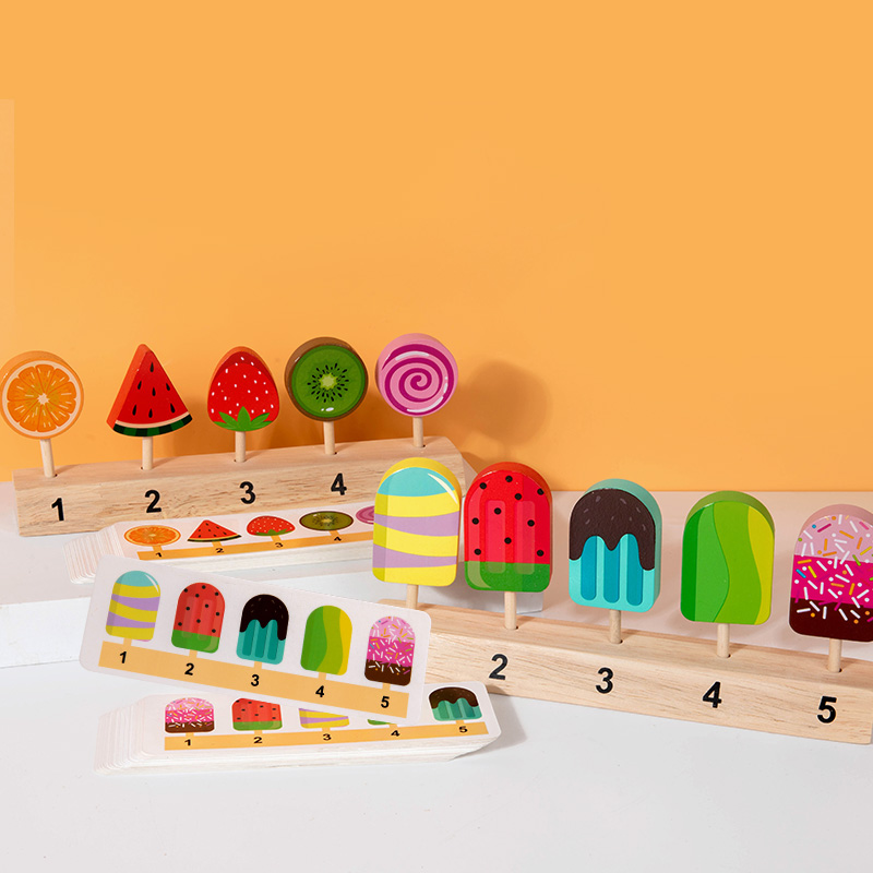 Baby Products Lotion - Children's popsicle matching toys for girls,