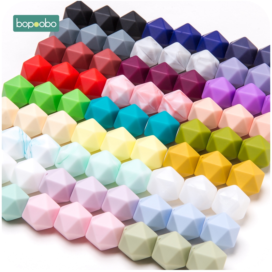 Bopoobo 10pcs 14mm Polygon Sil - Baby Products Eco Friendly บทวิจารณ์และราคา