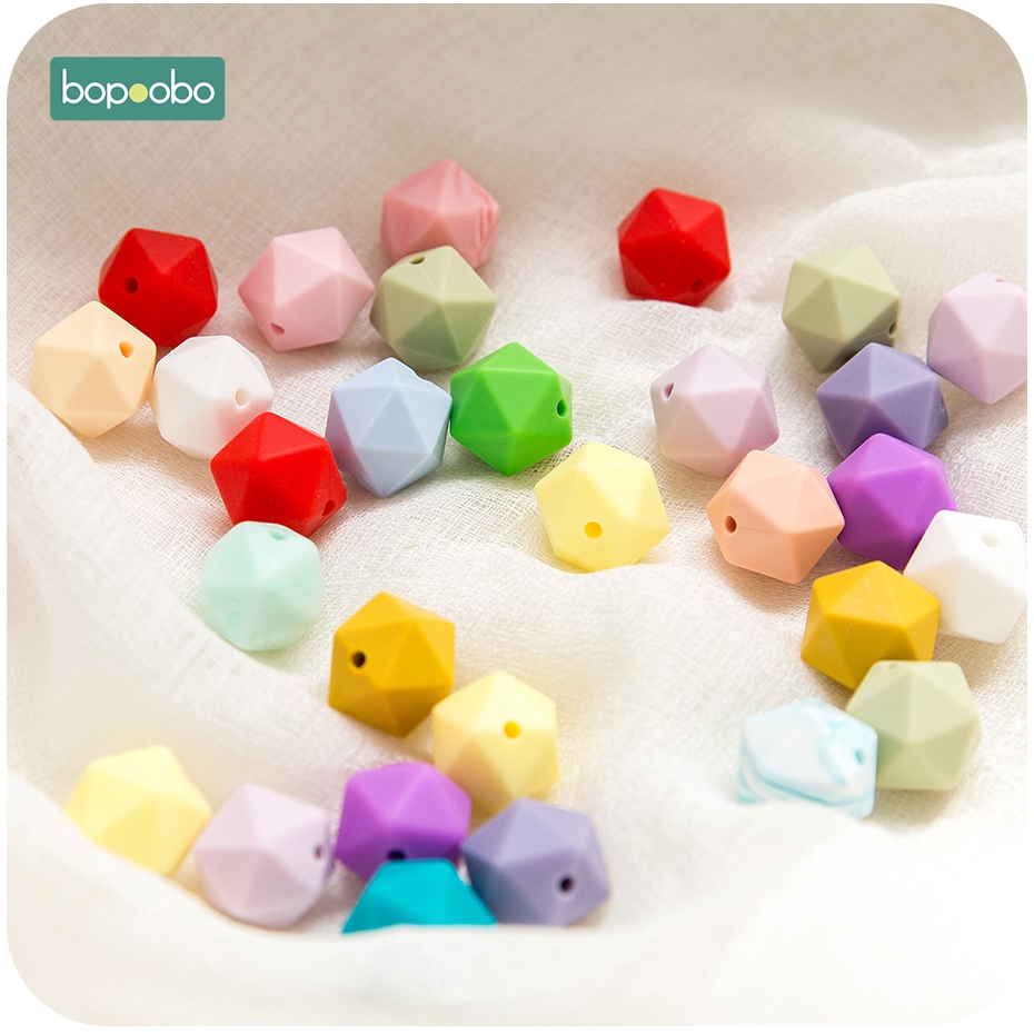 Bopoobo 10pcs 14mm Polygon Sil - Baby Products Eco Friendly บทวิจารณ์และราคา