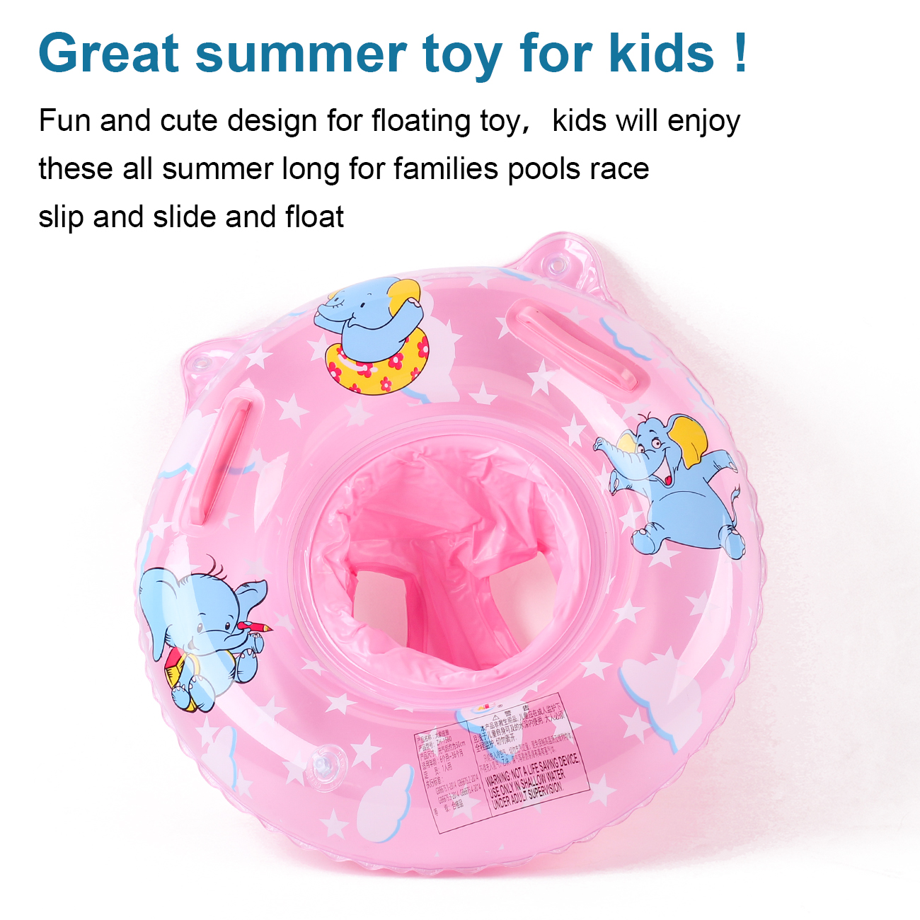 Inflatable Baby Pool Float,Sum - Baby Swimming Floater บทวิจารณ์และราคา