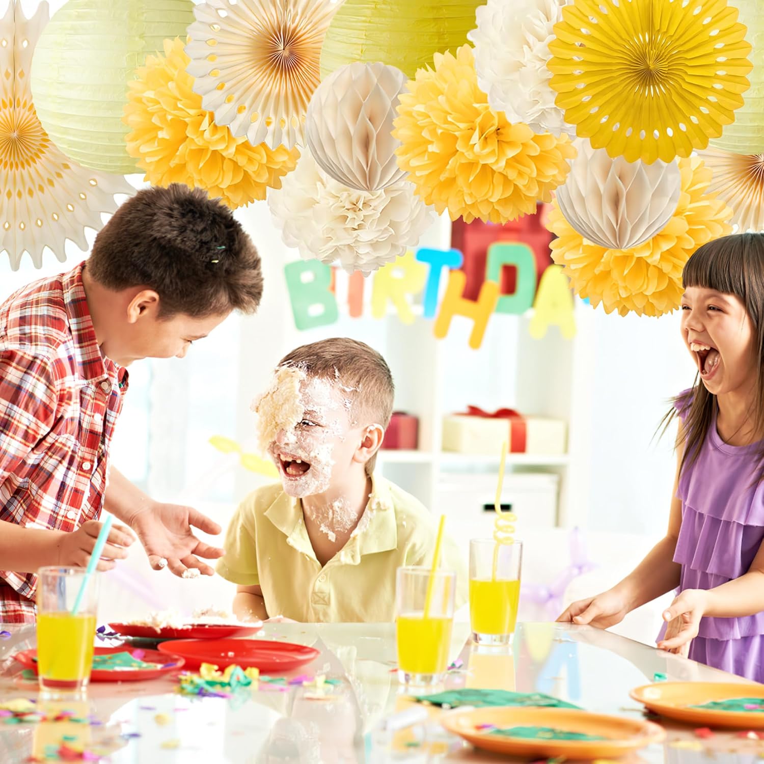 Yellow Party Decorations Yello - Baby Products Lotion บทวิจารณ์และราคา