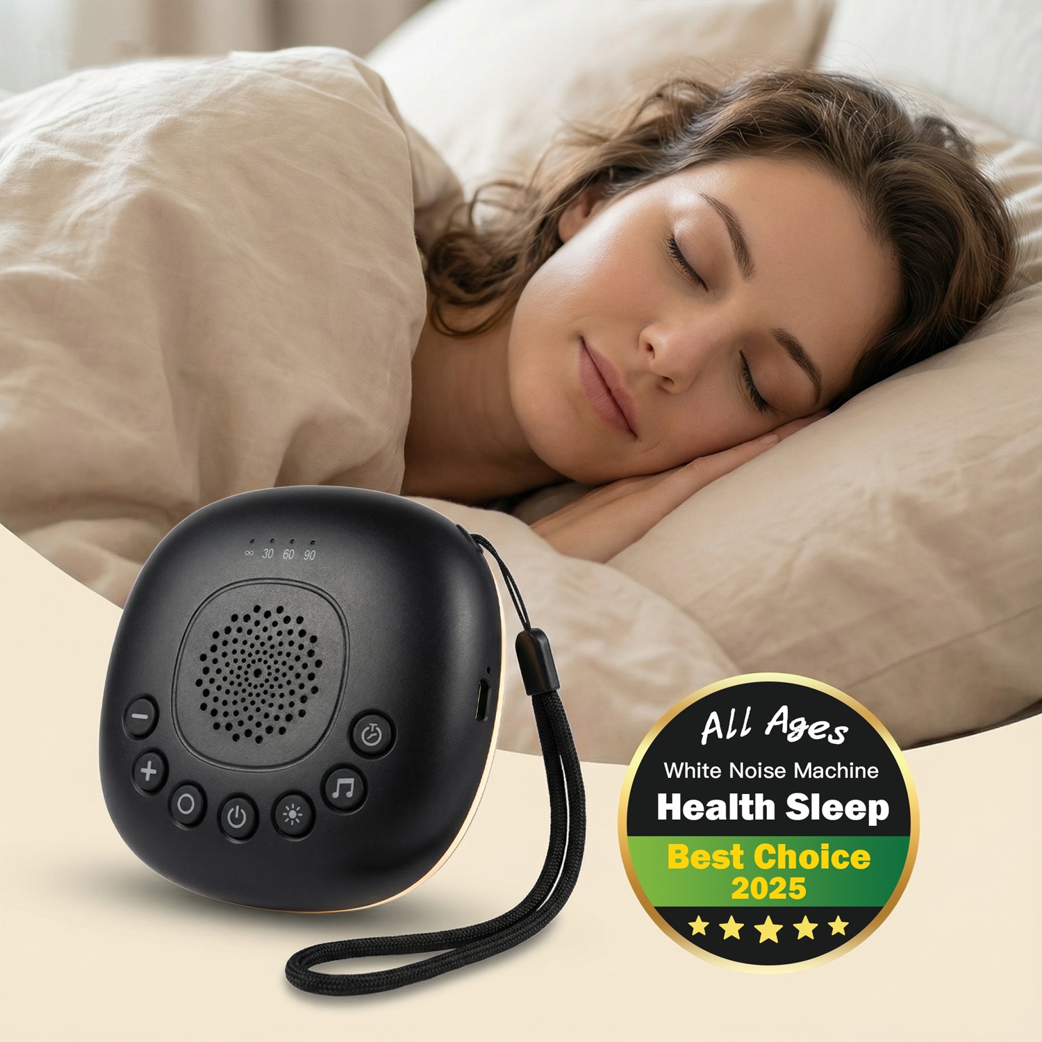 Portable White Noise Machine 2 - White Noise Machine Baby บทวิจารณ์และราคา