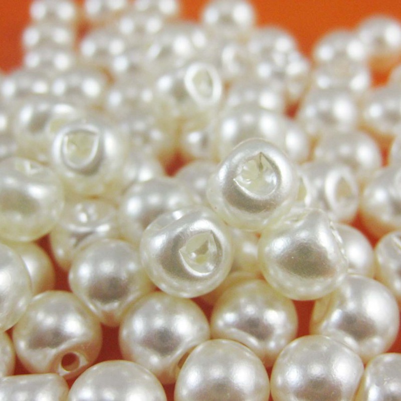 50pcs Pearl Button 12mm Round  - Baby Products Eco Friendly บทวิจารณ์และราคา