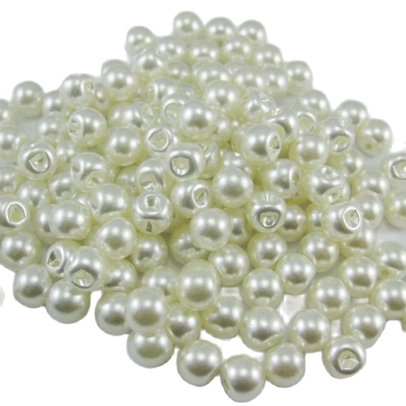 50pcs Pearl Button 12mm Round  - Baby Products Eco Friendly บทวิจารณ์และราคา
