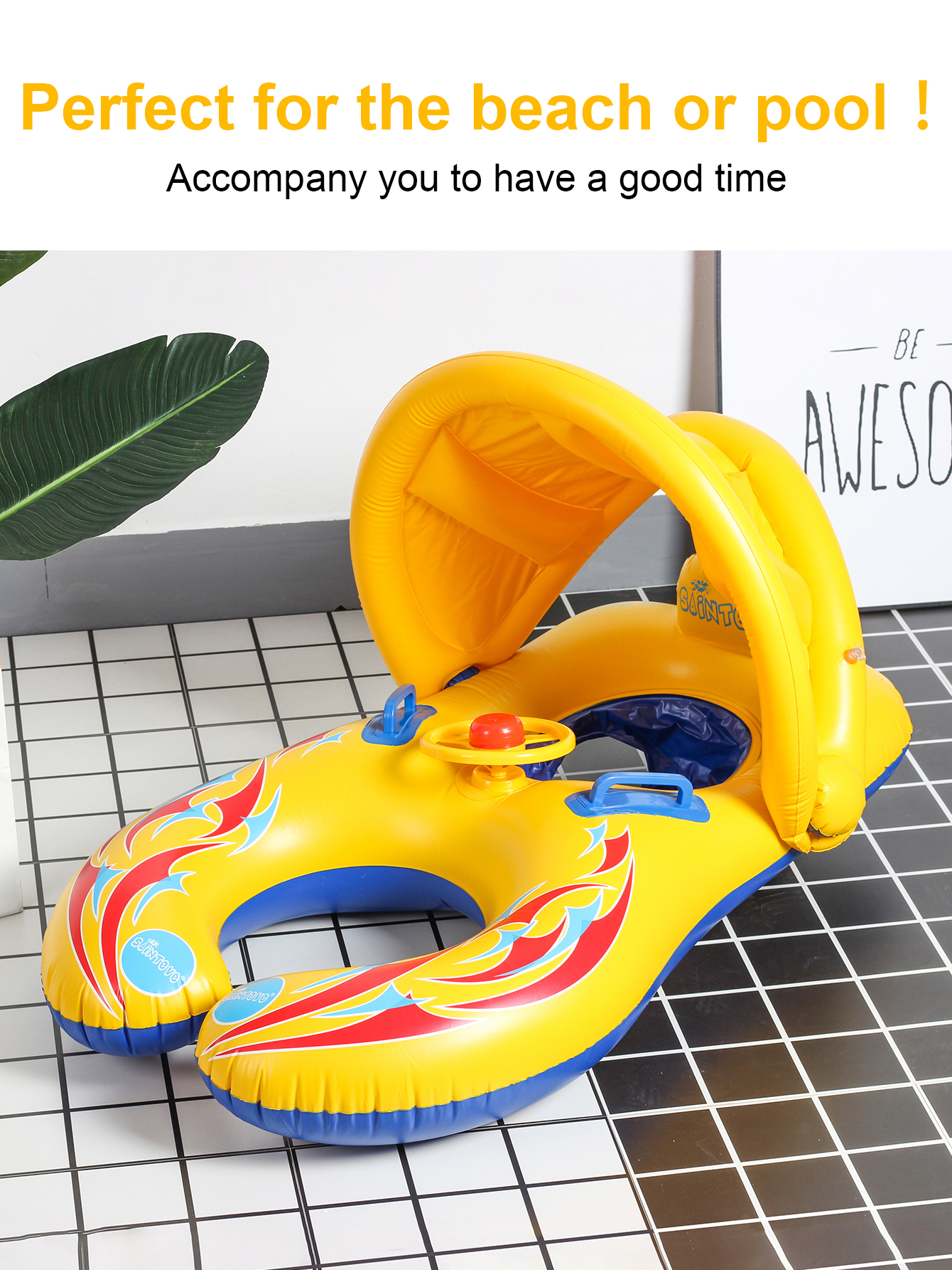 1PC Mommy and Me Pool Baby Flo - Baby Swimming Floater บทวิจารณ์และราคา