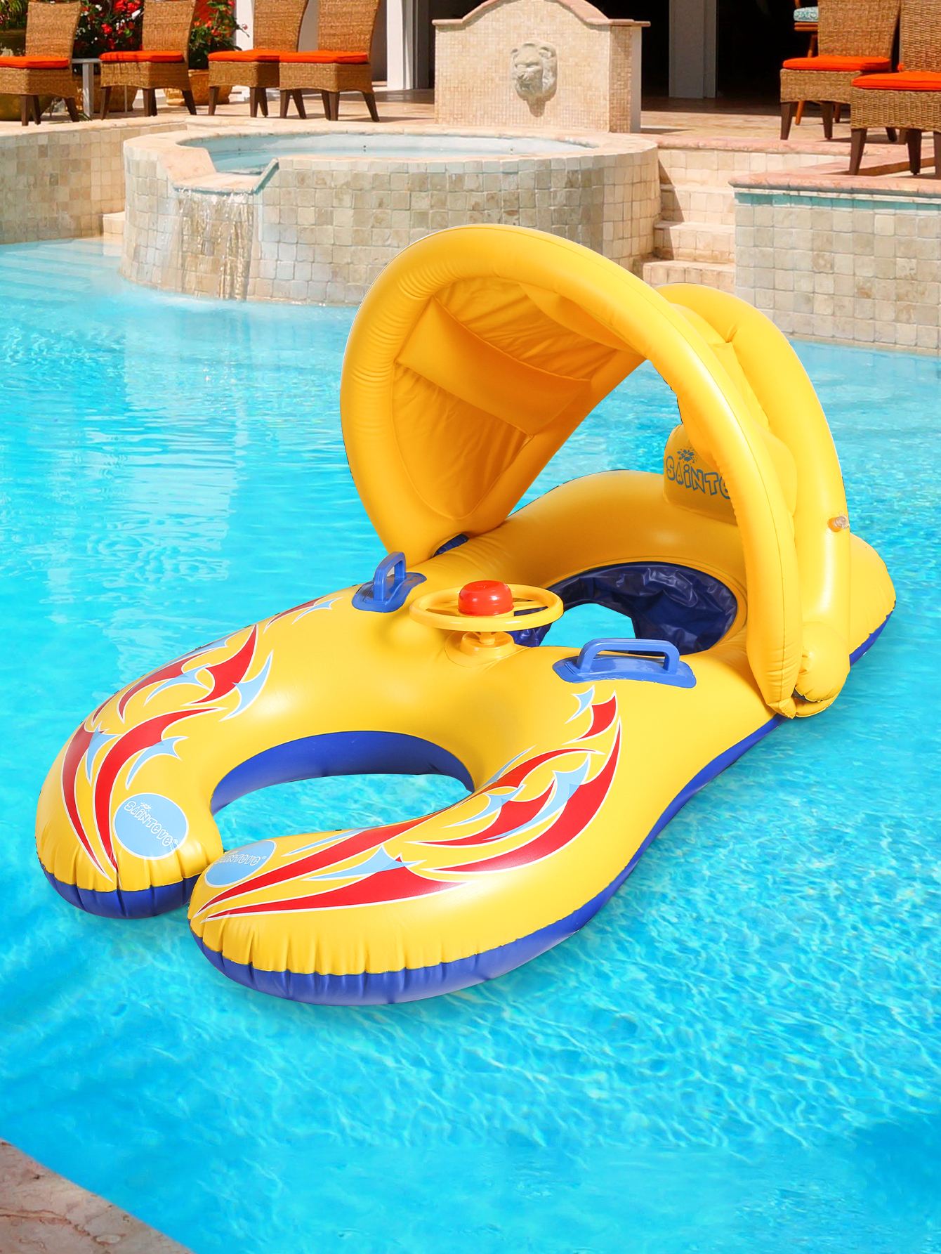 1PC Mommy and Me Pool Baby Flo - Baby Swimming Floater บทวิจารณ์และราคา
