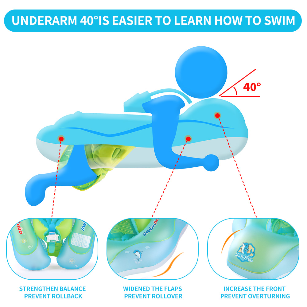 Swimbobo Baby Float Upgrades w - Baby Swimming Floater บทวิจารณ์และราคา
