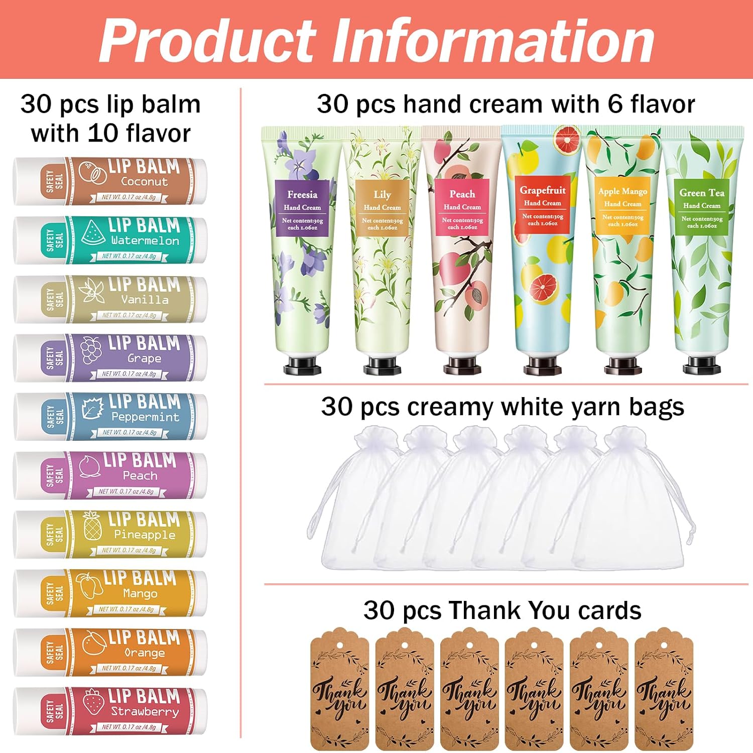 30 Sets Bulk Gifts Hand Cream  - Baby Products Gift Card บทวิจารณ์และราคา
