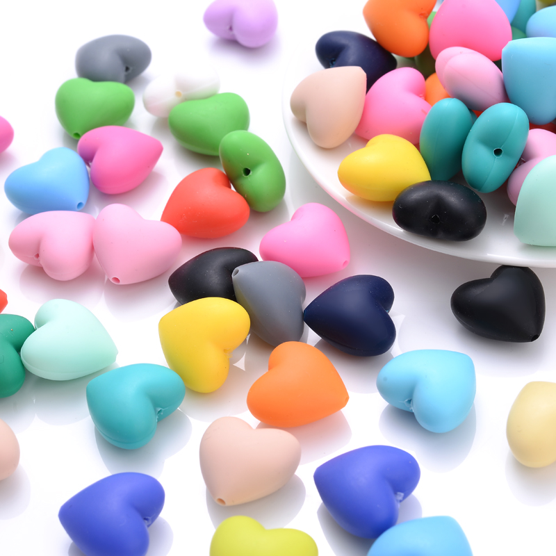 20Pcs 18x20mm Peach Heart Sili - Baby Products Eco Friendly บทวิจารณ์และราคา
