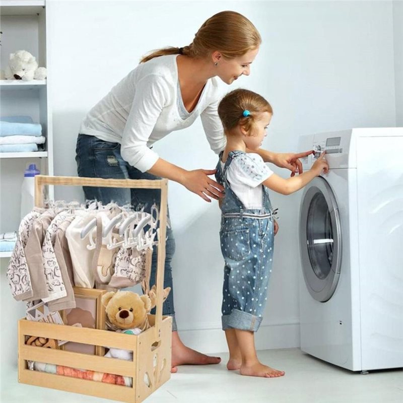 A25F-Wooden Baby Shower Gift B - Baby Products Hamper บทวิจารณ์และราคา