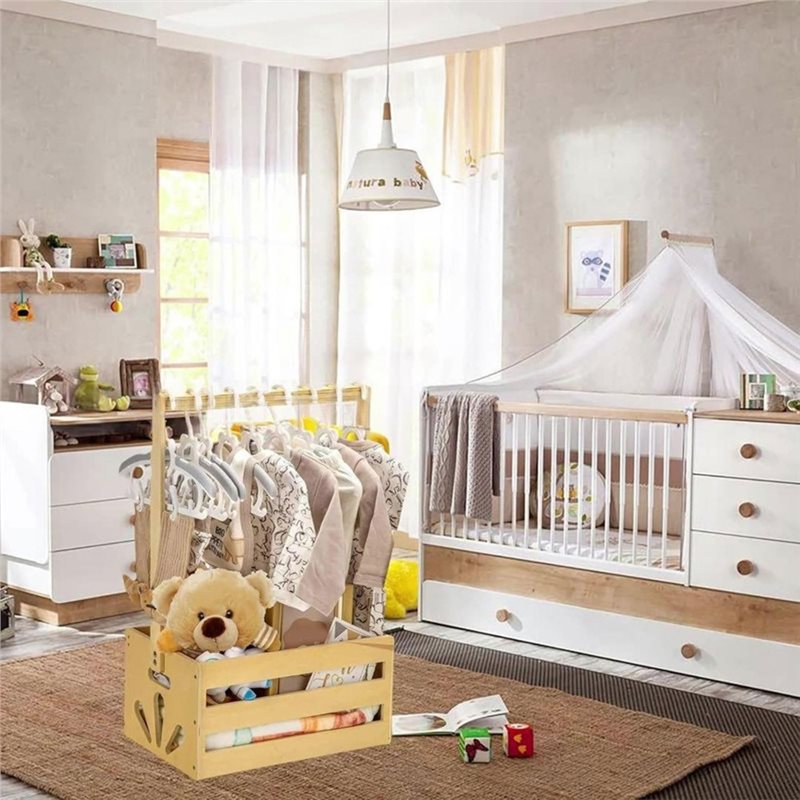 A25F-Wooden Baby Shower Gift B - Baby Products Hamper บทวิจารณ์และราคา