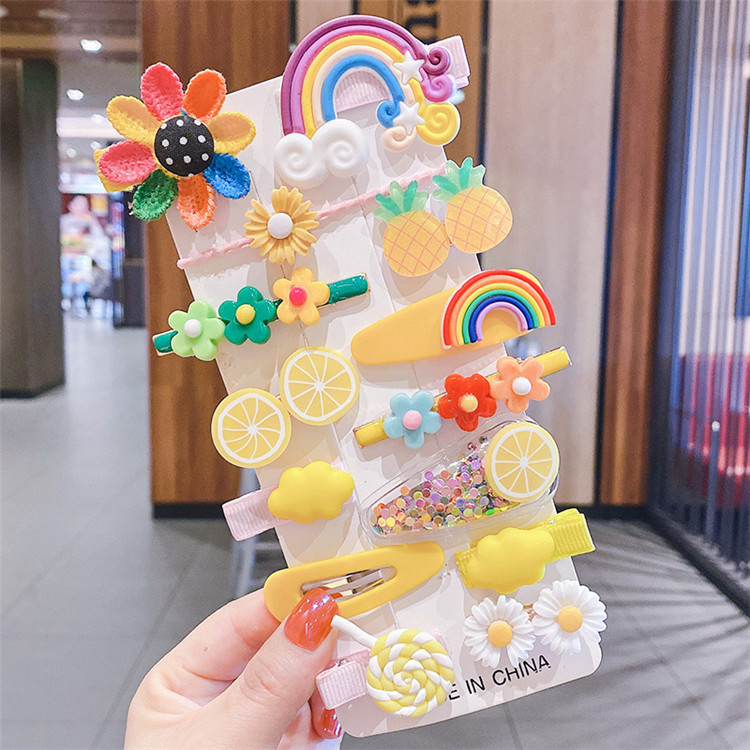 14pcs Set Of Hair Clips For Gi - Baby Products Lotion บทวิจารณ์และราคา