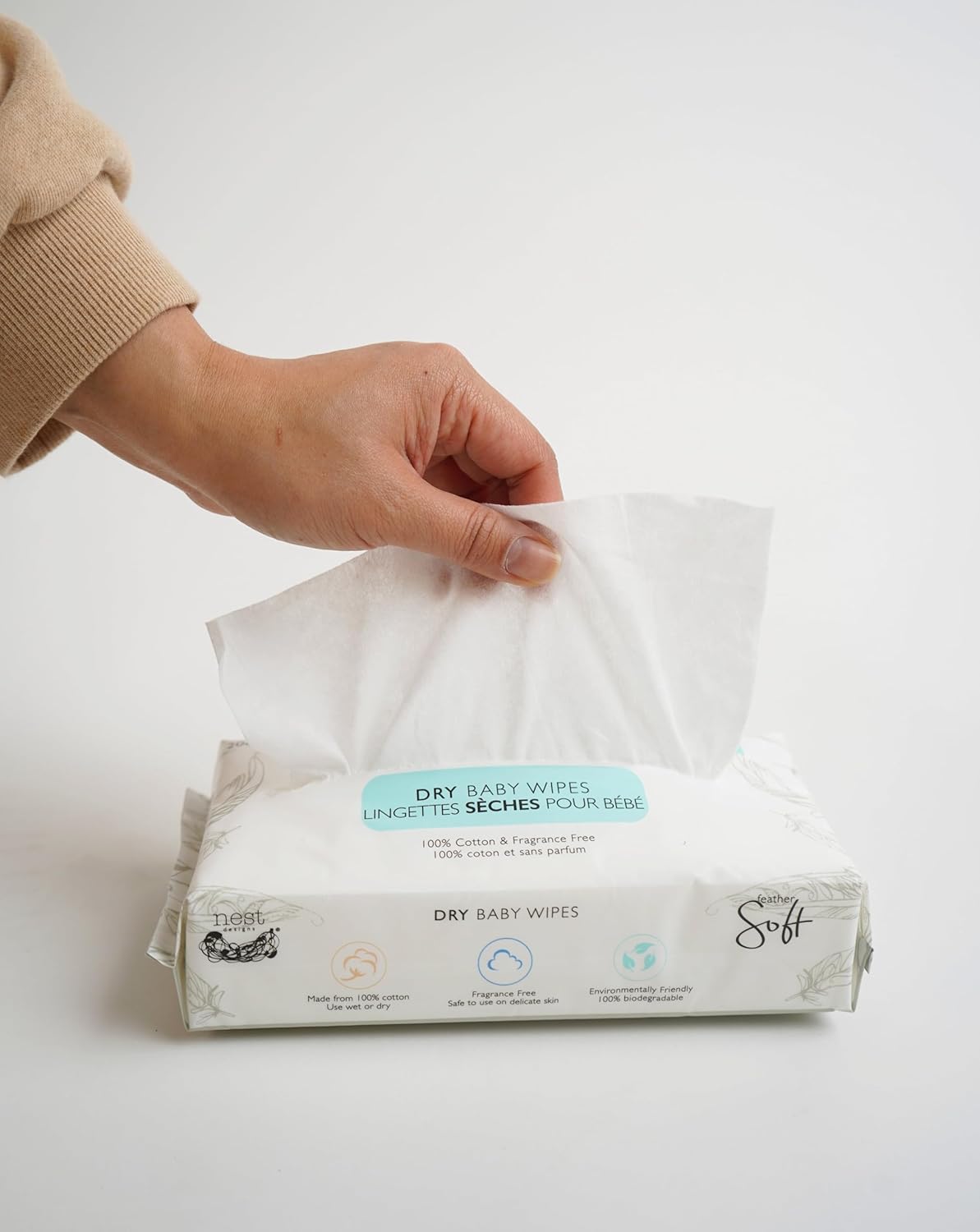 Chemical-Free Dry Baby Wipes f - Baby Products Eco Friendly บทวิจารณ์และราคา