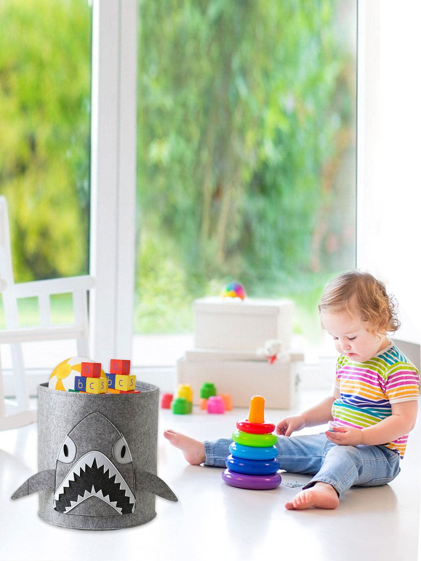 Felt Storage Bin Storage Box F - Baby Products Eco Friendly บทวิจารณ์และราคา