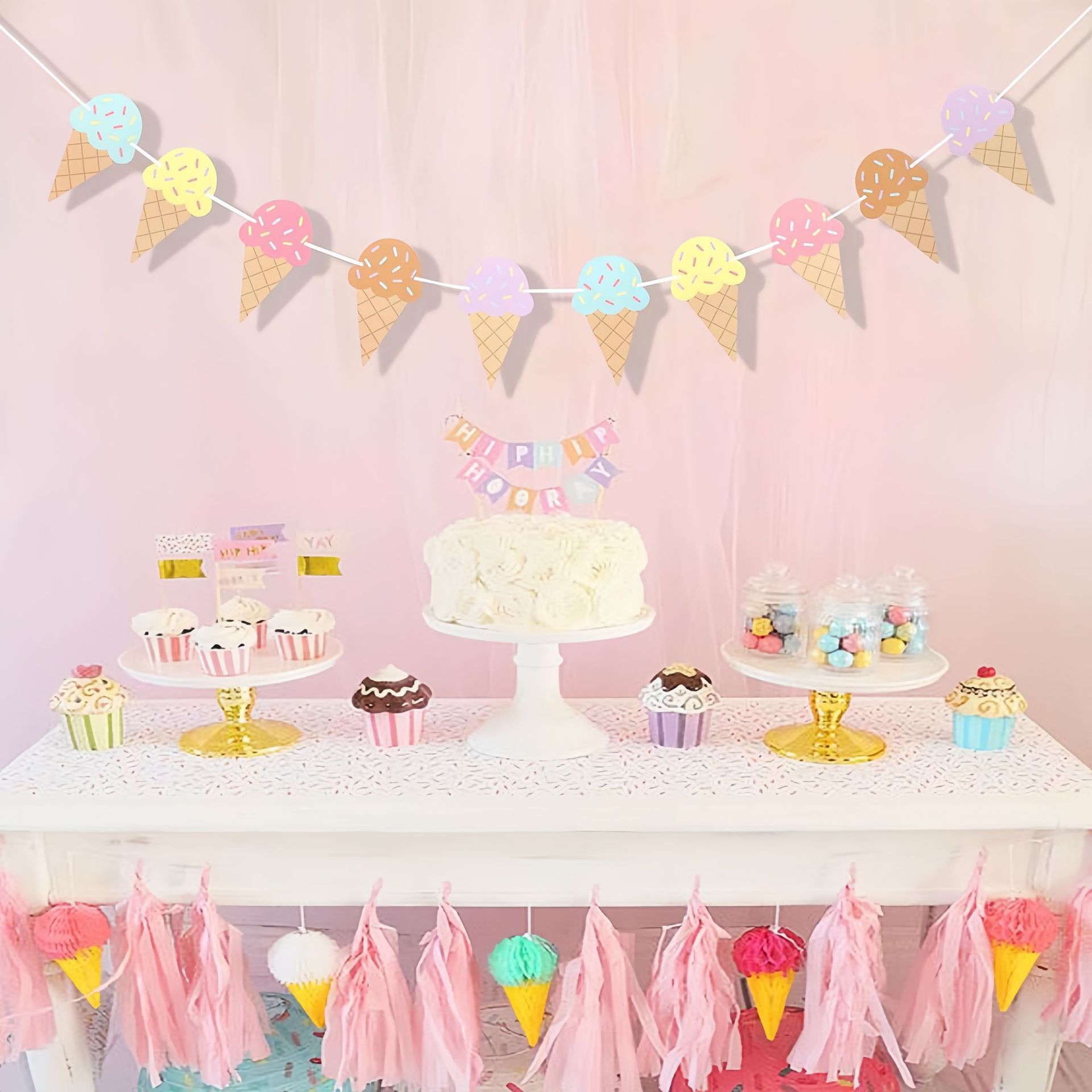 Sweet Ice Cream Theme Paper Ba - Baby Products Lotion บทวิจารณ์และราคา