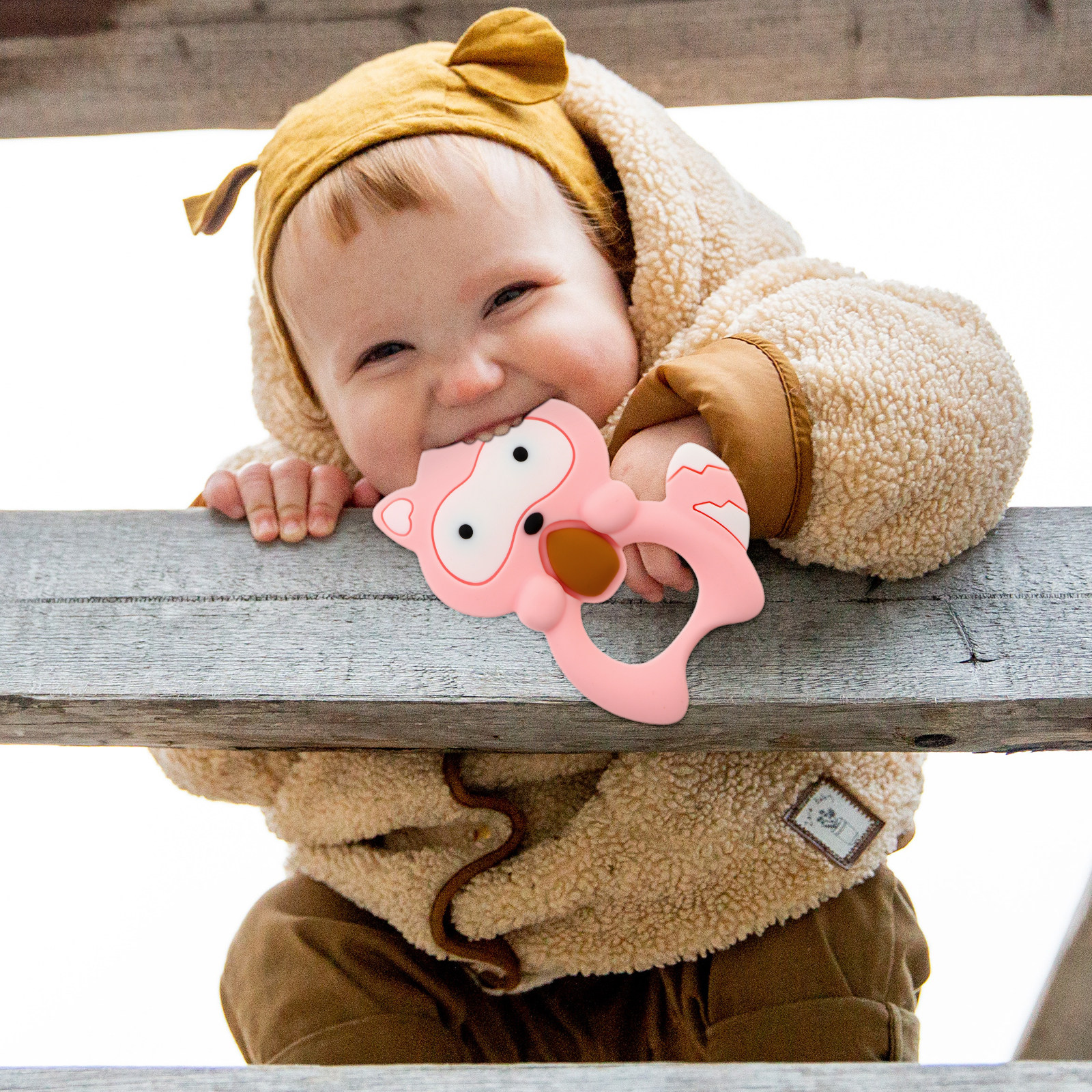 1Pcs Food Grade Silicone Bear  - Baby Products Eco Friendly บทวิจารณ์และราคา