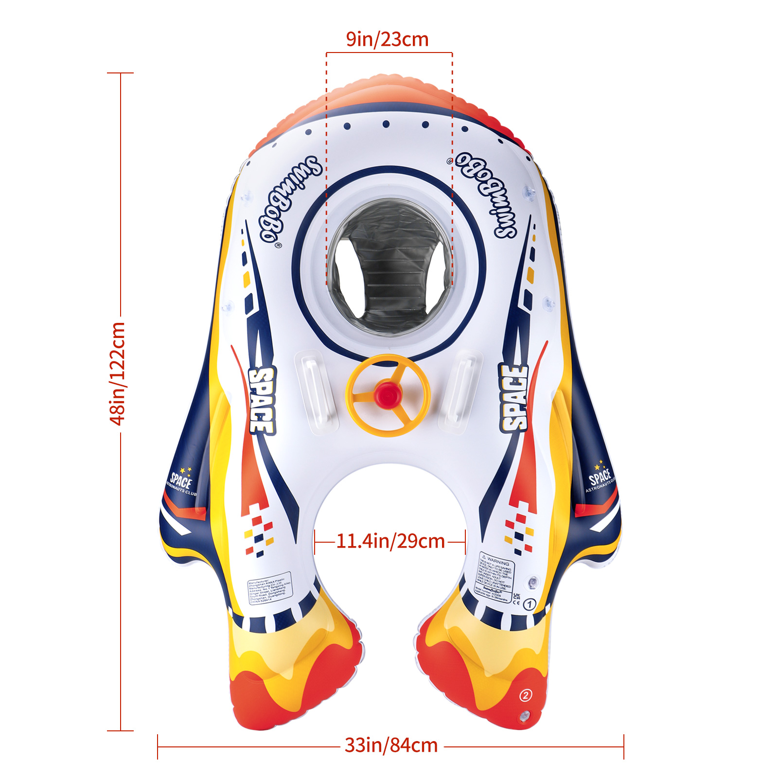 Swimbobo Kids Inflatable Baby  - Baby Swimming Floater บทวิจารณ์และราคา