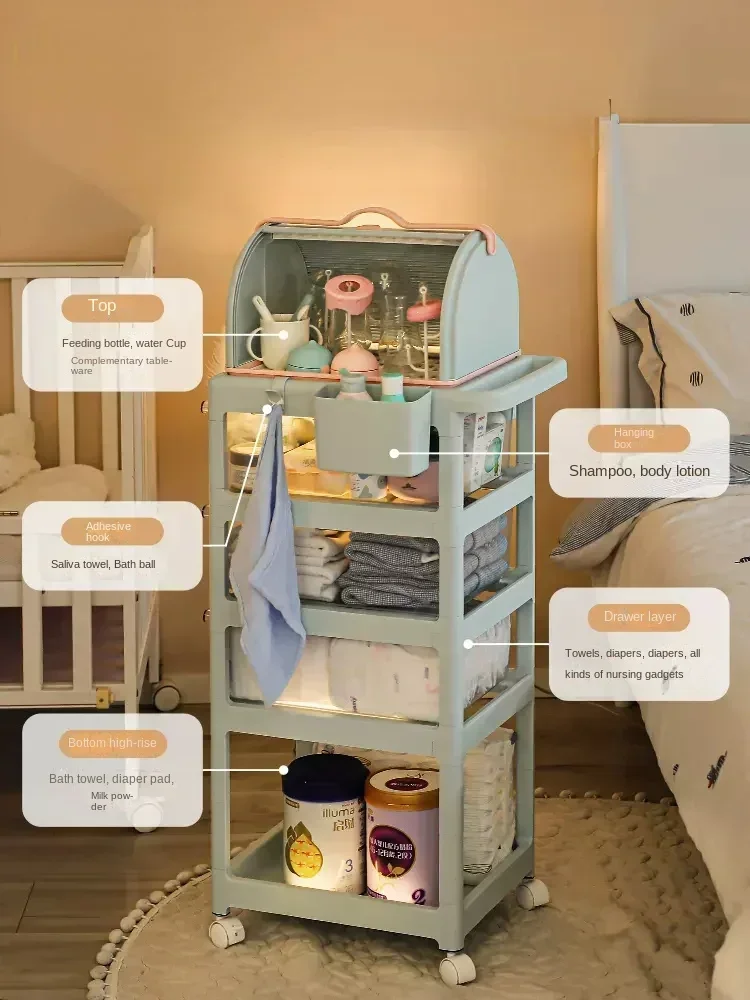 Mobile Storage Racks - Transpa - Baby Products Eco Friendly บทวิจารณ์และราคา