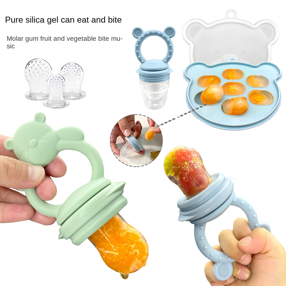 Food Grade Silicone Baby Teeth - Baby Products Eco Friendly บทวิจารณ์และราคา