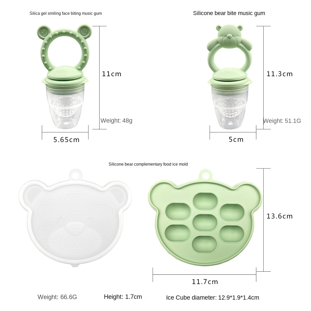 Food Grade Silicone Baby Teeth - Baby Products Eco Friendly บทวิจารณ์และราคา
