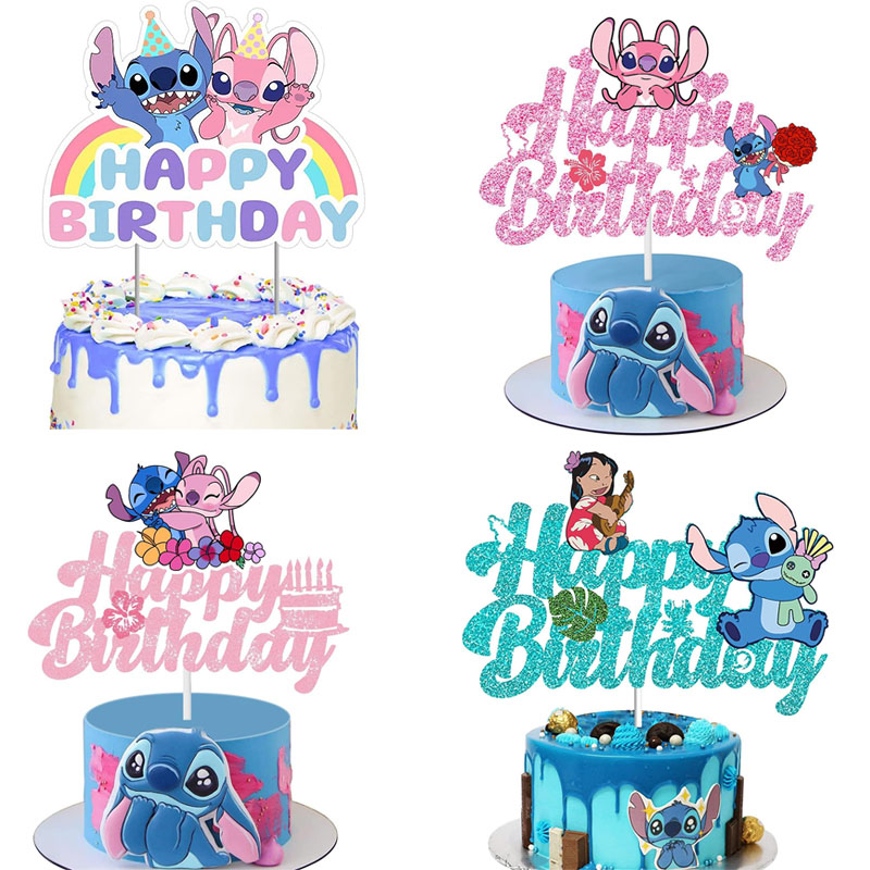 Lilo Stitch Cake Decoration An - Baby Products Gift Card บทวิจารณ์และราคา