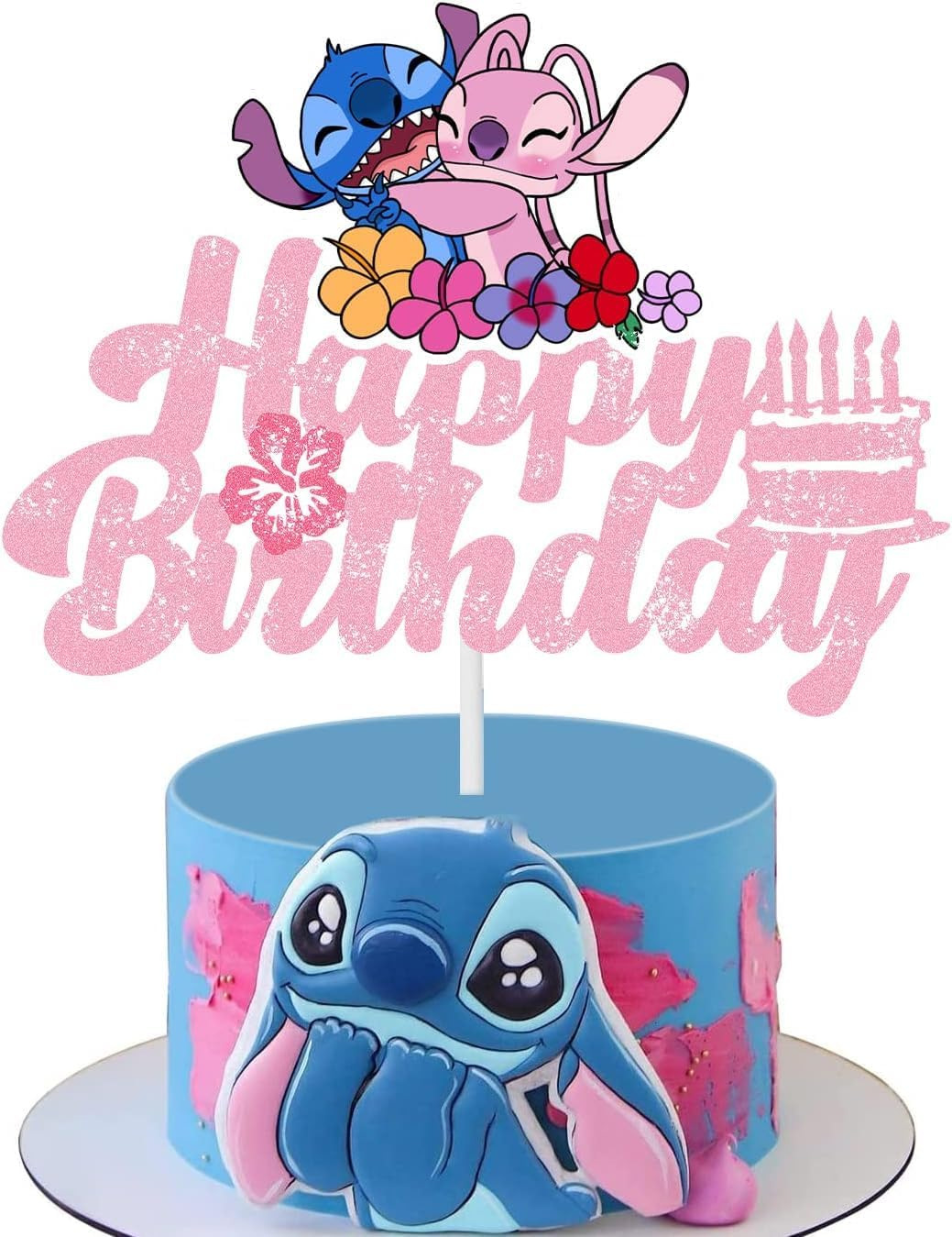 Lilo Stitch Cake Decoration An - Baby Products Gift Card บทวิจารณ์และราคา