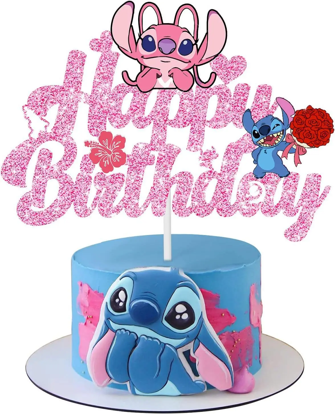 Lilo Stitch Cake Decoration An - Baby Products Gift Card บทวิจารณ์และราคา