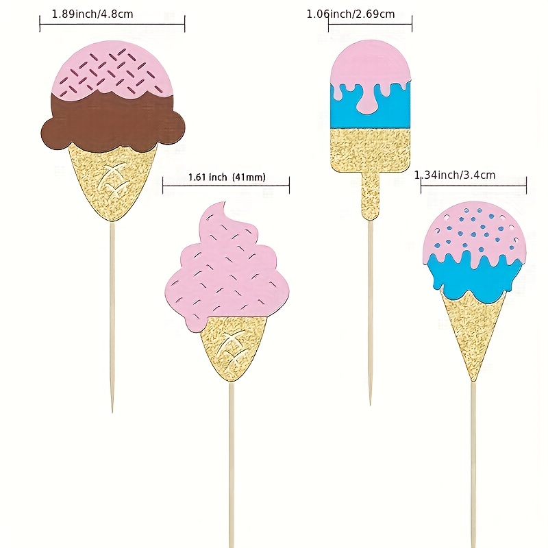 12Pc Glitter Ice Cream Cupcake - Baby Products Lotion บทวิจารณ์และราคา