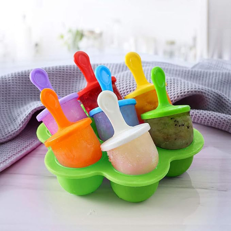 1pc 7 Holes DIY Ice Cream Pops - Baby Products Lotion บทวิจารณ์และราคา